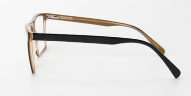 Men Cristal Eyeglasses: Luke Brown - SpecSMART Eye Clinic (Side View)